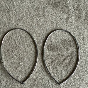 Silver Hoop Earrings